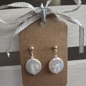 Elegant Pearl Drop Earrings
